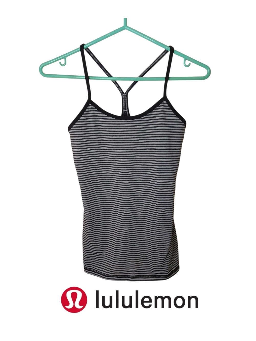 Lululemon Stripe Power Y Tank Top